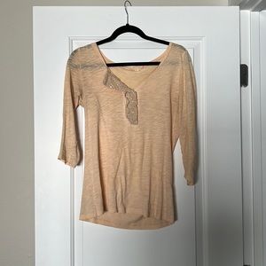 J Crew 3/4 sleeve blouse